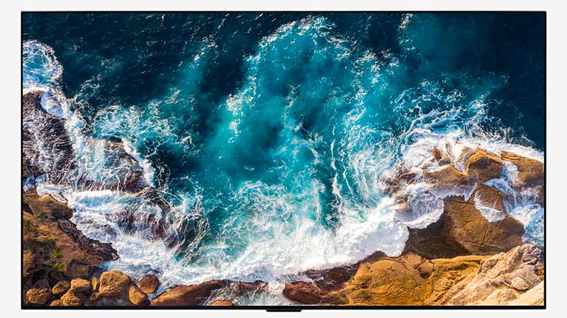 De LG OLED55G1RLA televisie